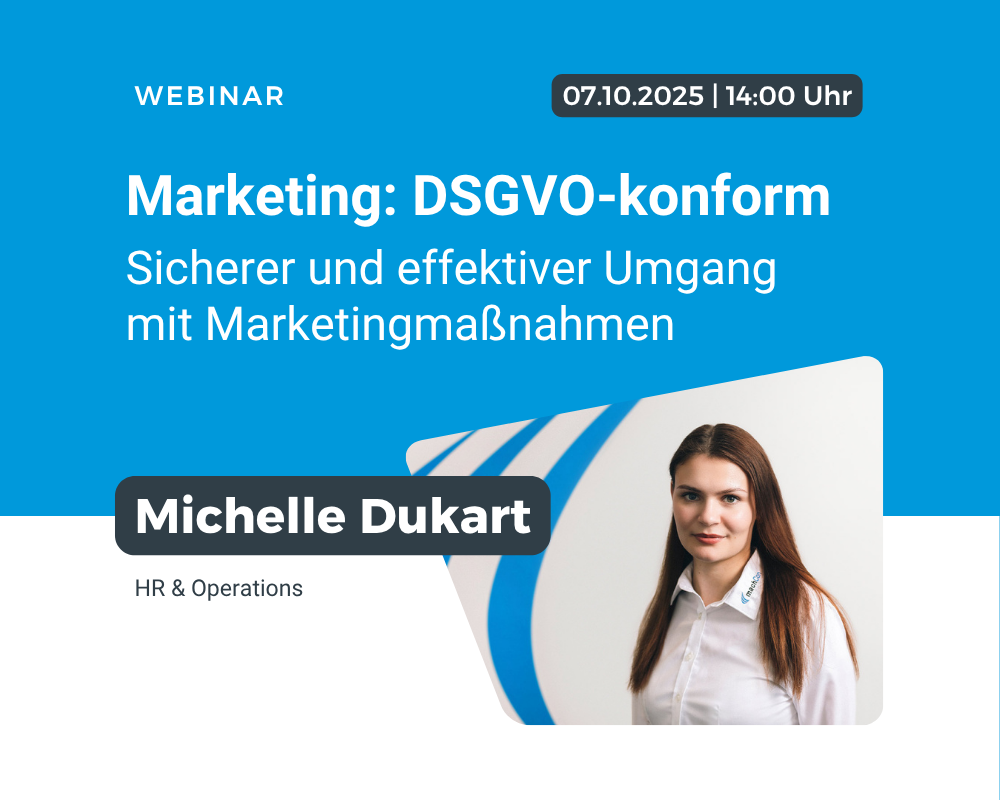 Marketing DSGVO-konform &#8211; Sicherer und effektiver Umgang mit Marketingmaßnahmen